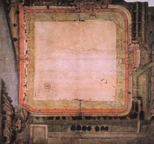 Map, Red Fort, 18th century